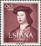 Spain 1952 Personajes 90 CTS Red & Purple Edifil 1108. Spain 1952 Edifil 1108 Fernando. Subida por susofe